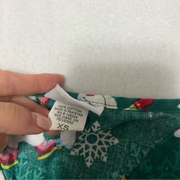 Life Christmas waist tie blouse with front pockets - Picture 4 of 6